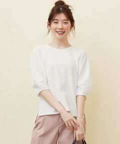 S size ONWARD(小さいサイズ) / エスサイズオンワード カットソー | 【WEB・一部店舗限定】ギャザーランタンスリーブ プルオーバー