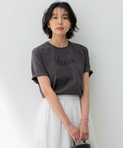 S size ONWARD(小さいサイズ) / エスサイズオンワード カットソー | FOLKLORE ロゴTシャツ
