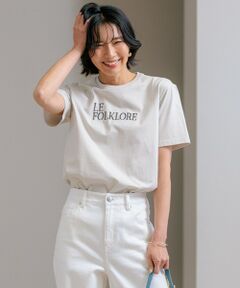 FOLKLORE ロゴTシャツ