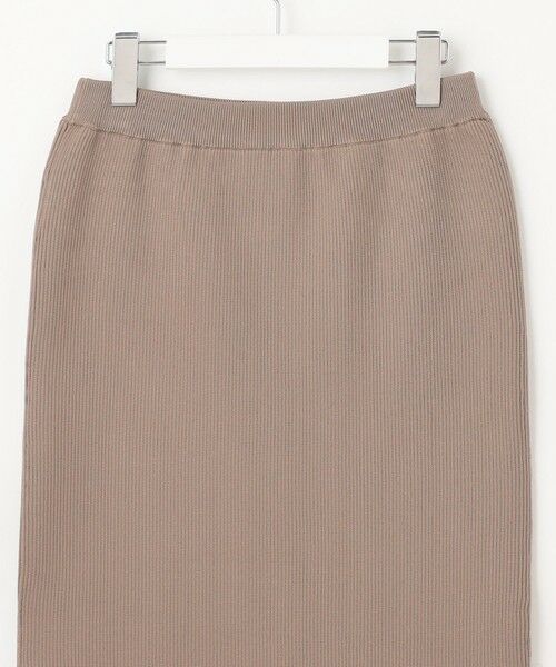 S size ONWARD(小さいサイズ) / エスサイズオンワード ミニ・ひざ丈スカート | 【洗える】リブストレッチタイト スカート | 詳細7