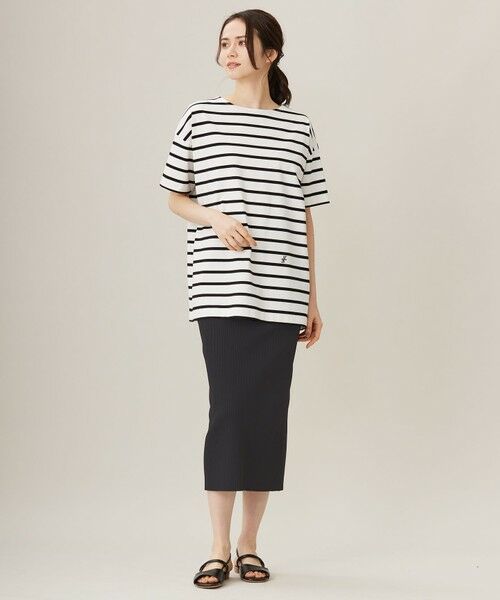 S size ONWARD(小さいサイズ) / エスサイズオンワード ミニ・ひざ丈スカート | 【洗える】リブストレッチタイト スカート | 詳細23