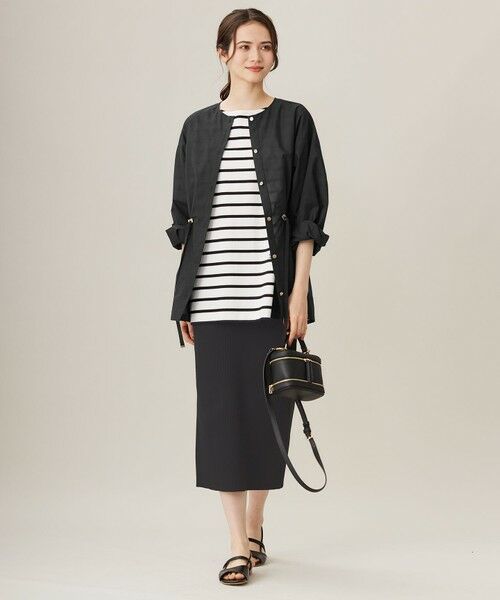 S size ONWARD(小さいサイズ) / エスサイズオンワード ミニ・ひざ丈スカート | 【洗える】リブストレッチタイト スカート | 詳細24