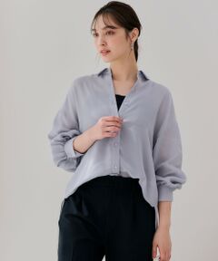 S size ONWARD(小さいサイズ) / エスサイズオンワード シャツ・ブラウス | 【接触冷感】シアー ブラウス