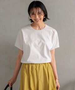 【洗える】ALBINIコーコラン シャツテール Tシャツ