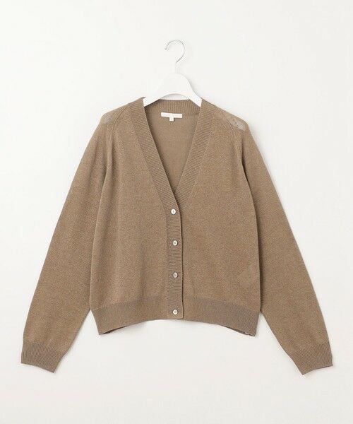 S size ONWARD(小さいサイズ) / エスサイズオンワード カーディガン・ボレロ | 【カタログ掲載・洗える】ペーパーブレンドショート カーディガン | 詳細3