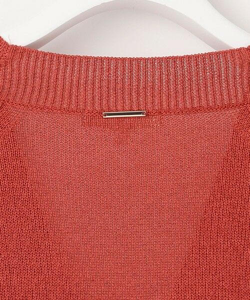 S size ONWARD(小さいサイズ) / エスサイズオンワード カーディガン・ボレロ | 【カタログ掲載・洗える】ペーパーブレンドショート カーディガン | 詳細9