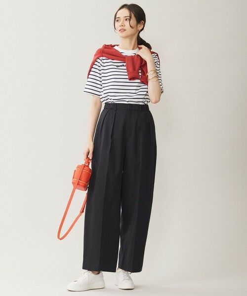 S size ONWARD(小さいサイズ) / エスサイズオンワード カーディガン・ボレロ | 【カタログ掲載・洗える】ペーパーブレンドショート カーディガン | 詳細5