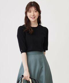 S size ONWARD(小さいサイズ) / エスサイズオンワード ニット・セーター | 【接触冷感 ・UVケア】シアースリーブ ニット