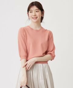 S size ONWARD(小さいサイズ) / エスサイズオンワード ニット・セーター | 【接触冷感 ・UVケア】シアースリーブ ニット