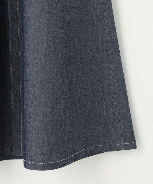 S size ONWARD(小さいサイズ) / エスサイズオンワード ミニ・ひざ丈スカート | 【洗える】ライトデニムライクシャンブレー スカート | 詳細15