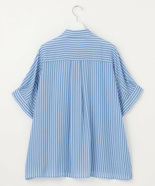 S size ONWARD(小さいサイズ) / エスサイズオンワード シャツ・ブラウス | 【接触冷感・UVケア・抗菌防臭・洗える】リヨセルポプリン ブラウス | 詳細13