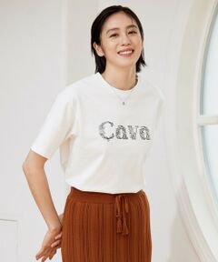 【カタログ掲載・WEB限定カラーあり・洗える】cava Tシャツ