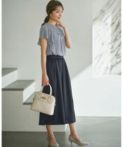 S size ONWARD(小さいサイズ) / エスサイズオンワード その他パンツ | 【接触冷感・UVカット・吸水速乾】サラキレイワイド パンツ