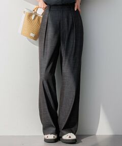 S size ONWARD(小さいサイズ) / エスサイズオンワード その他パンツ | 【洗える】デニムライクシャンブレー ワイドパンツ