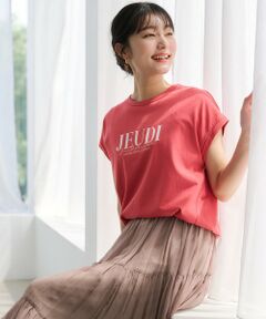 【接触冷感・UVケア】冷感ロゴ Tシャツ