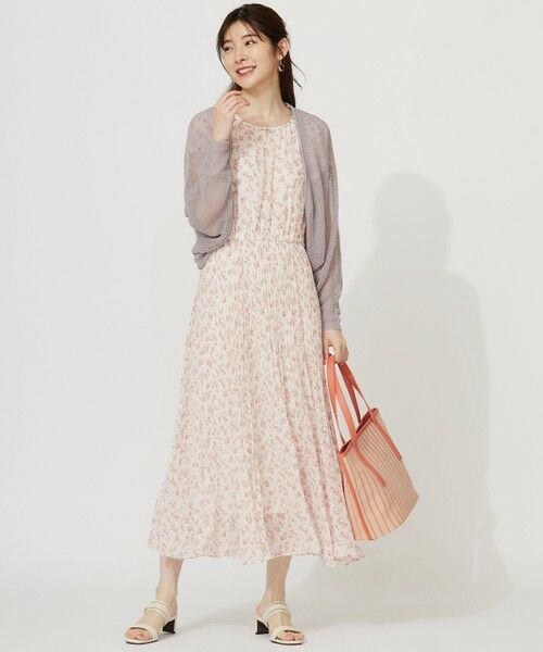 S size ONWARD(小さいサイズ) / エスサイズオンワード カーディガン・ボレロ | 【洗える】ボレロ カーディガン | 詳細4