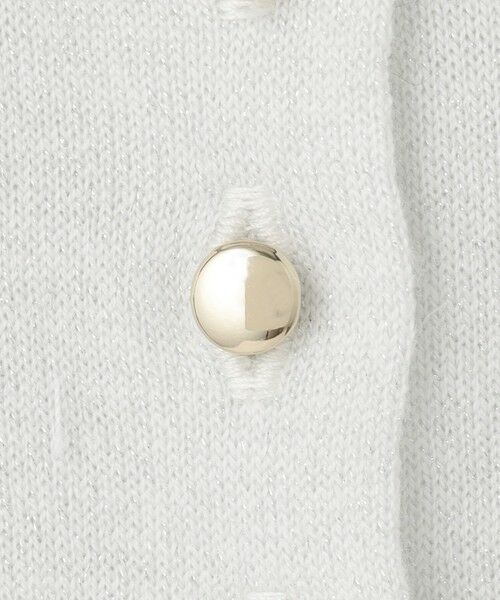 S size ONWARD(小さいサイズ) / エスサイズオンワード カーディガン・ボレロ | 【APPLAUDIR】コンパクト ラメカーディガン | 詳細19