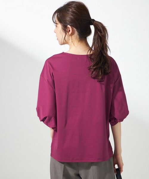 S size ONWARD(小さいサイズ) / エスサイズオンワード カットソー | シルケットスムースツイストスリーブ カットソー | 詳細17