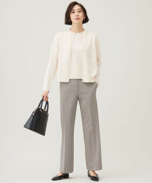 S size ONWARD(小さいサイズ) / エスサイズオンワード カーディガン・ボレロ | 【アンサンブル対応・洗える】アセテートコットン カーディガン | 詳細1