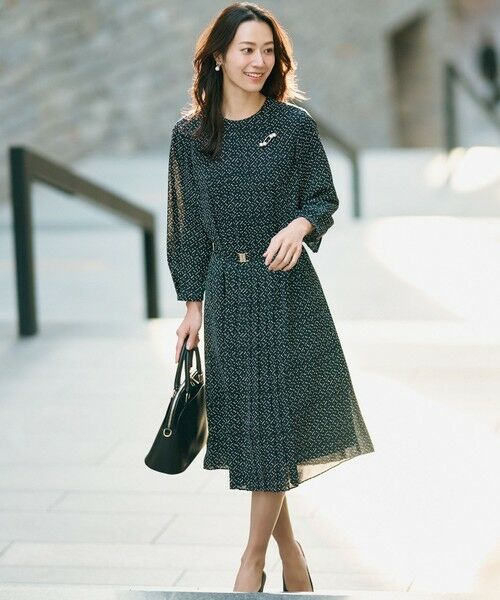 S size ONWARD(小さいサイズ) / エスサイズオンワード ドレス | ライトサテン ワンピース | 詳細6