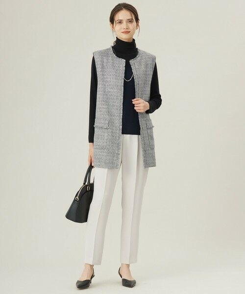 S size ONWARD(小さいサイズ) / エスサイズオンワード その他パンツ | 【カタログ掲載・セットアップ対応】トリアセダブルクロステーパード パンツ | 詳細19