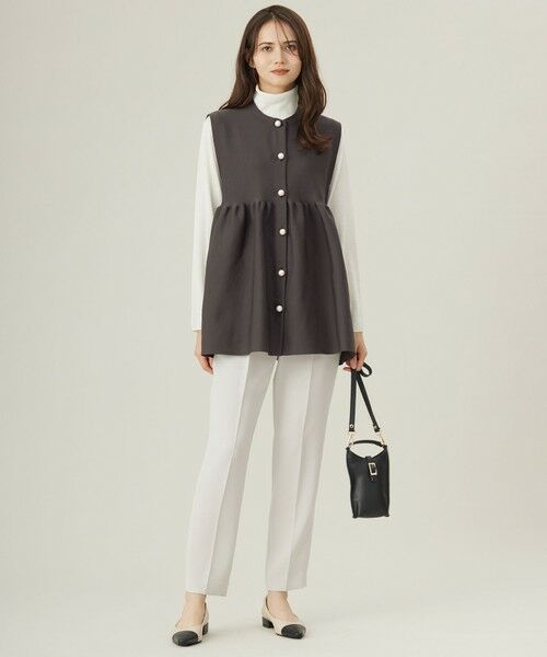 S size ONWARD(小さいサイズ) / エスサイズオンワード その他パンツ | 【カタログ掲載・セットアップ対応】トリアセダブルクロステーパード パンツ | 詳細21