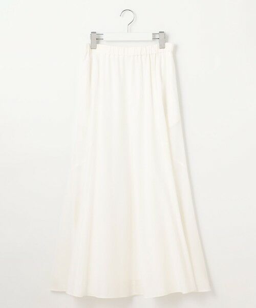 S size ONWARD(小さいサイズ) / エスサイズオンワード ミニ・ひざ丈スカート | 【SLOW/一部店舗限定】テンセルコットンジョーゼット フレア スカート | 詳細15
