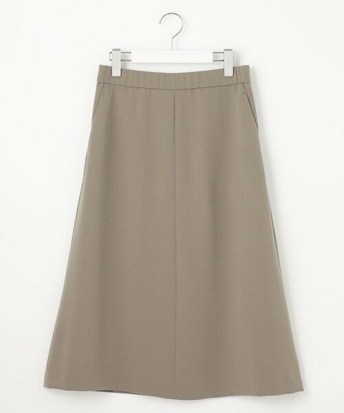 S size ONWARD(小さいサイズ) / エスサイズオンワード ミニ・ひざ丈スカート | 【セットアップ対応】トリアセダブルクロスフレア スカート | 詳細4