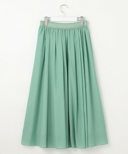 S size ONWARD(小さいサイズ) / エスサイズオンワード ミニ・ひざ丈スカート | 【ウエストゴム・洗える】シアーギャザー スカート | 詳細4