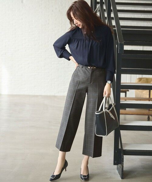 S size ONWARD(小さいサイズ) / エスサイズオンワード シャツ・ブラウス | 【洗える】ビジュー ブラウス | 詳細7