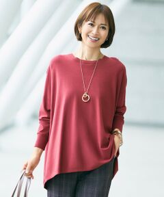 S size ONWARD(小さいサイズ) / エスサイズオンワード ニット・セーター | 【WEB限定カラーあり】レーヨンストレッチ ニットT