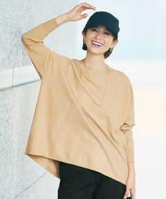 S size ONWARD(小さいサイズ) / エスサイズオンワード ニット・セーター | 【WEB限定カラーあり】レーヨンストレッチ ニットT