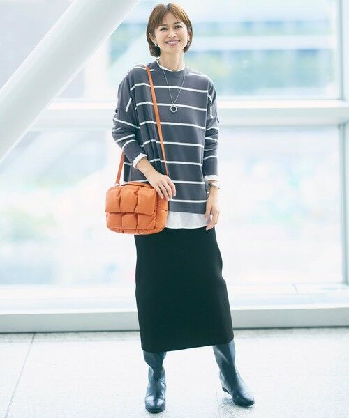 S size ONWARD(小さいサイズ) / エスサイズオンワード ニット・セーター | 【WEB限定カラーあり】レーヨンストレッチ ニットT | 詳細19