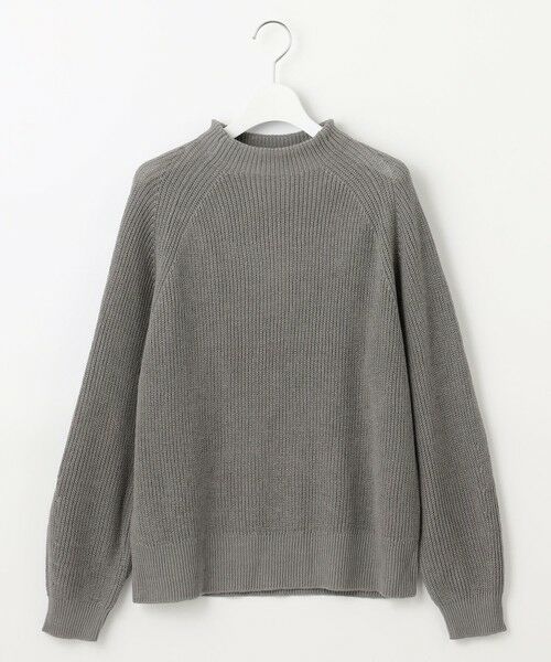 S size ONWARD(小さいサイズ) / エスサイズオンワード ニット・セーター | 【洗える】コットンウールミドルゲージプルオーバー ニット | 詳細16