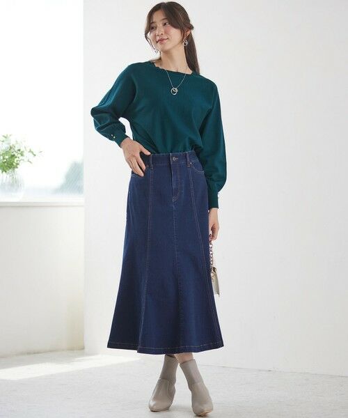 LBC｜透かし柄バックスリットニット | Rakuten Fashion(楽天