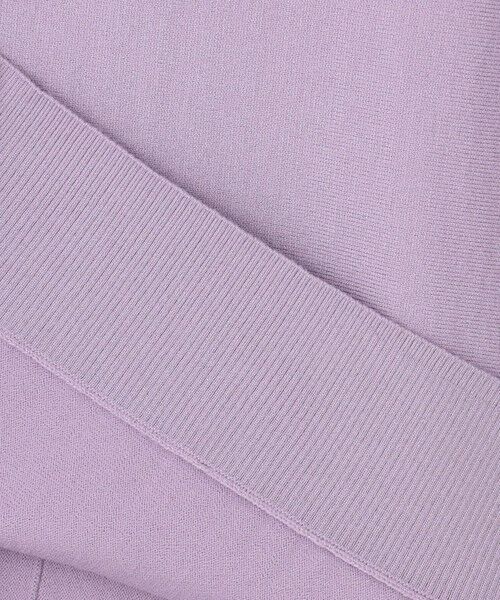 S size ONWARD(小さいサイズ) / エスサイズオンワード ニット・セーター | 【CICA加工・選べる9色展開】クルーネックバックスリット ニット | 詳細21