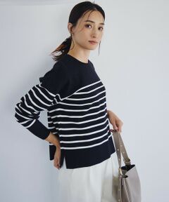 S size ONWARD(小さいサイズ) / エスサイズオンワード ニット・セーター | 【洗える】ヴィスコースストレッチ ミラノリブ ニット