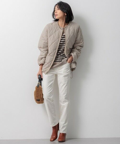 S size ONWARD(小さいサイズ) / エスサイズオンワード その他パンツ | 【洗える】23区DENIM ベルベットストレッチ ボーイズ テーパードパンツ | 詳細6