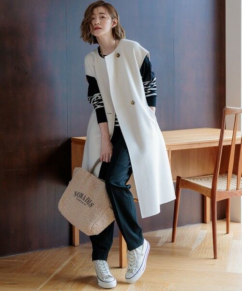 S size ONWARD(小さいサイズ) / エスサイズオンワード その他アウター | ウールリバー ジレ | 詳細1