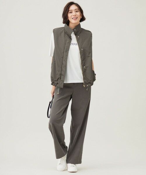 S size ONWARD(小さいサイズ) / エスサイズオンワード ベスト | 【洗える】パッファー ベスト | 詳細13