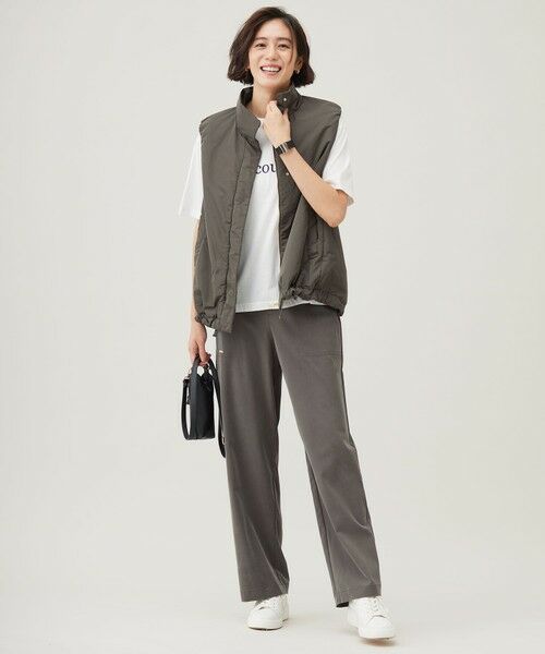 S size ONWARD(小さいサイズ) / エスサイズオンワード ベスト | 【洗える】パッファー ベスト | 詳細14