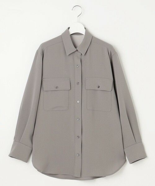 S size ONWARD(小さいサイズ) / エスサイズオンワード シャツ・ブラウス | 【洗える】ハイツイストシャツ ブラウス | 詳細4