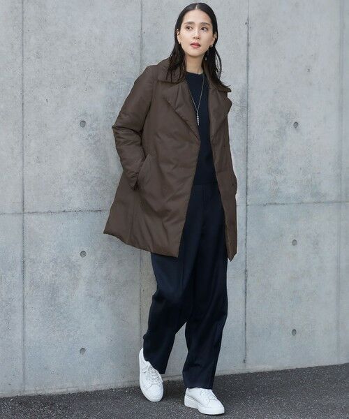 S size ONWARD(小さいサイズ) / エスサイズオンワード ダウンジャケット・ベスト | 【撥水加工・洗える】ステッチレスダウン コート | 詳細7