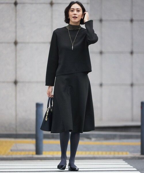 S size ONWARD(小さいサイズ) / エスサイズオンワード ニット・セーター | 【洗える】ラメボーダー ニット | 詳細13