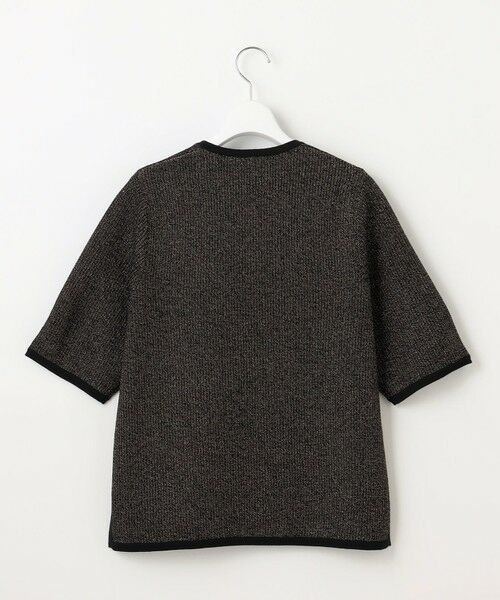 S size ONWARD(小さいサイズ) / エスサイズオンワード ニット・セーター | 【PREMIUM KNIT COLLECTION】シャイニーミックスプルオーバー ニット | 詳細1