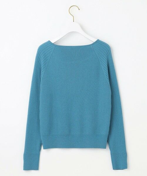 S size ONWARD(小さいサイズ) / エスサイズオンワード ニット・セーター | 【ウールブレンドシリーズ】ベースネックリブコンビ ニット | 詳細21