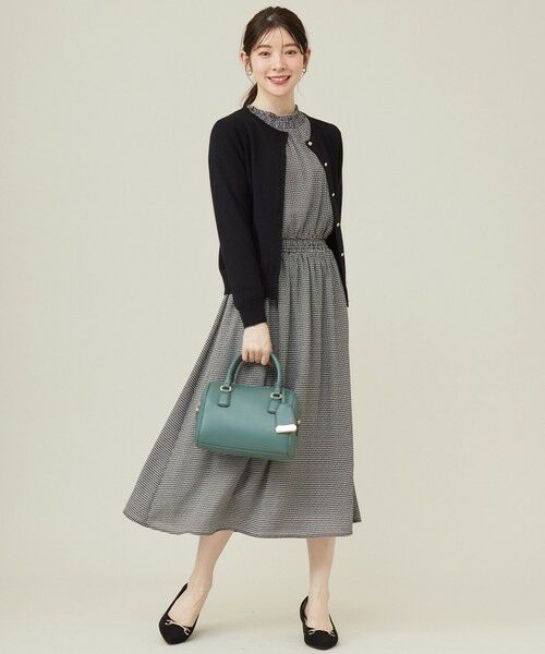 S size ONWARD(小さいサイズ) / エスサイズオンワード カーディガン・ボレロ | 【ウールブレンドシリーズ】ベーシック カーディガン | 詳細4