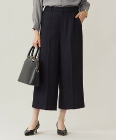 S size ONWARD(小さいサイズ) / エスサイズオンワード その他パンツ | ブライトリングツイードクロップド パンツ