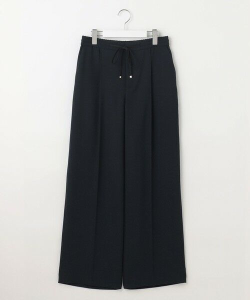 S size ONWARD(小さいサイズ) / エスサイズオンワード その他パンツ | 【洗える】ツイステッドダブルクロスワイドストレート パンツ | 詳細17