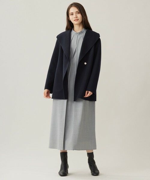 S size ONWARD(小さいサイズ) / エスサイズオンワード その他アウター | ウールリバーショート コート | 詳細22